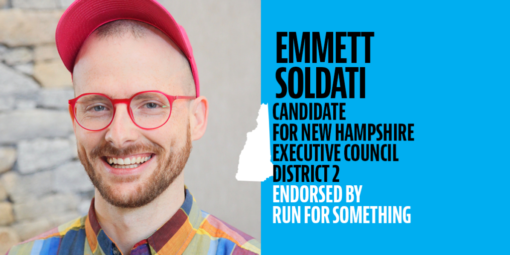 Emmett Soldati endorsed by Run for Something